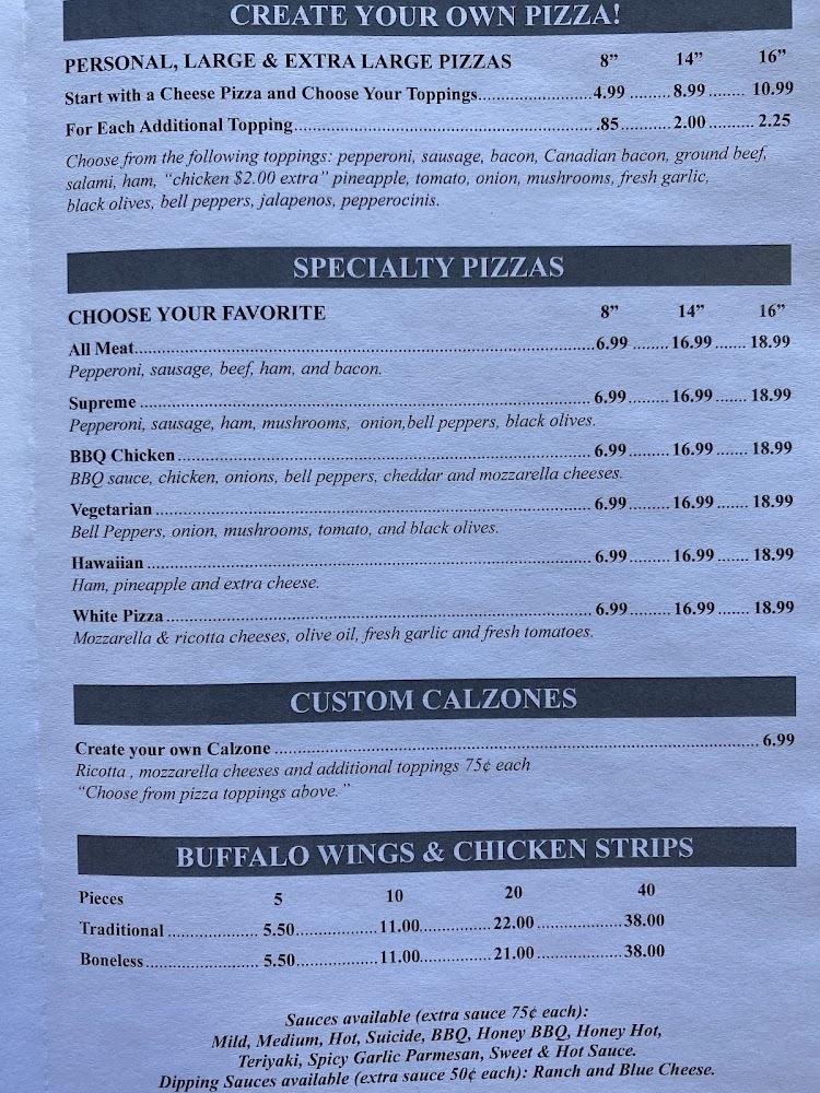 Dough Boyz Pizza & Wings Appetizers